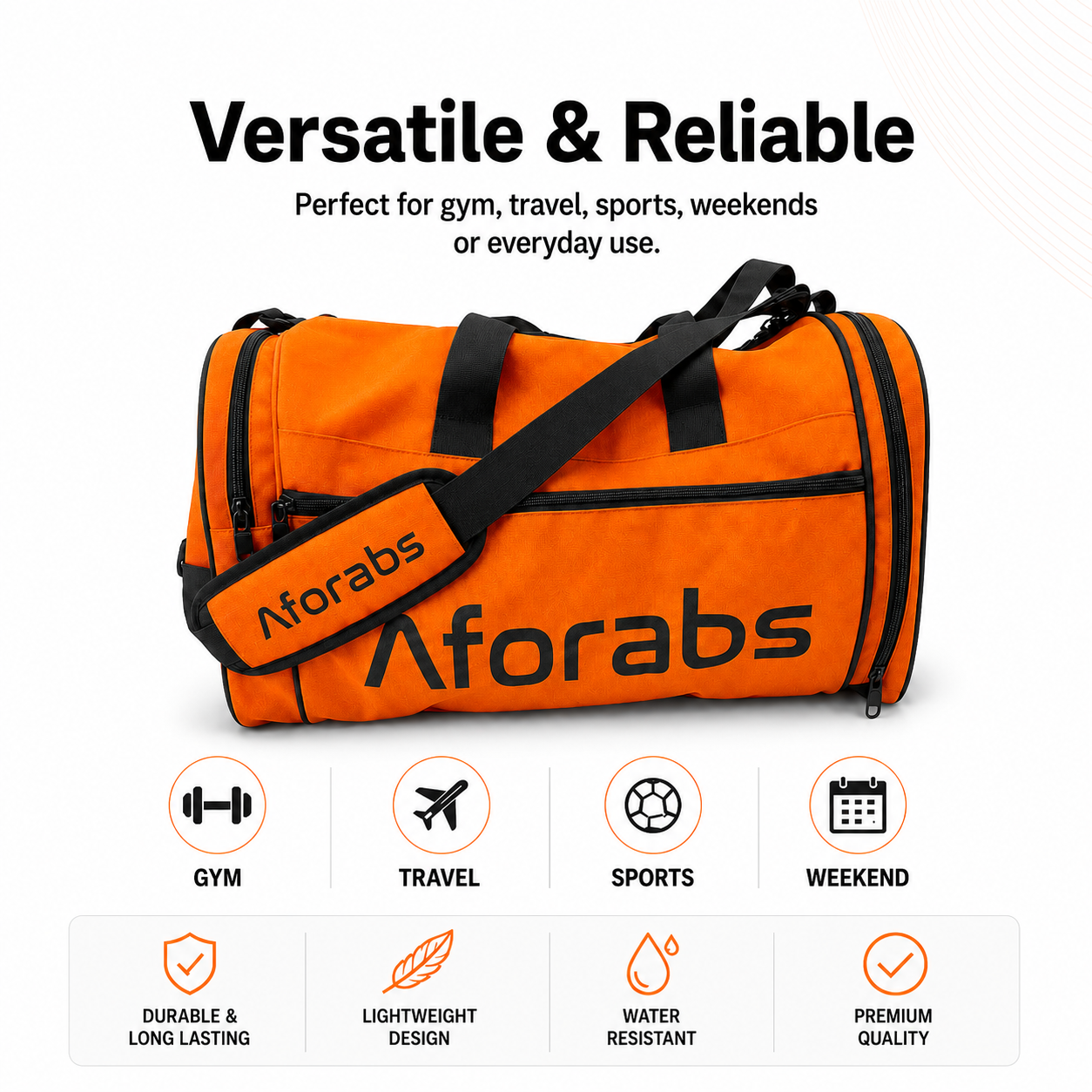 Duffle Bags Duffle Bag Orange