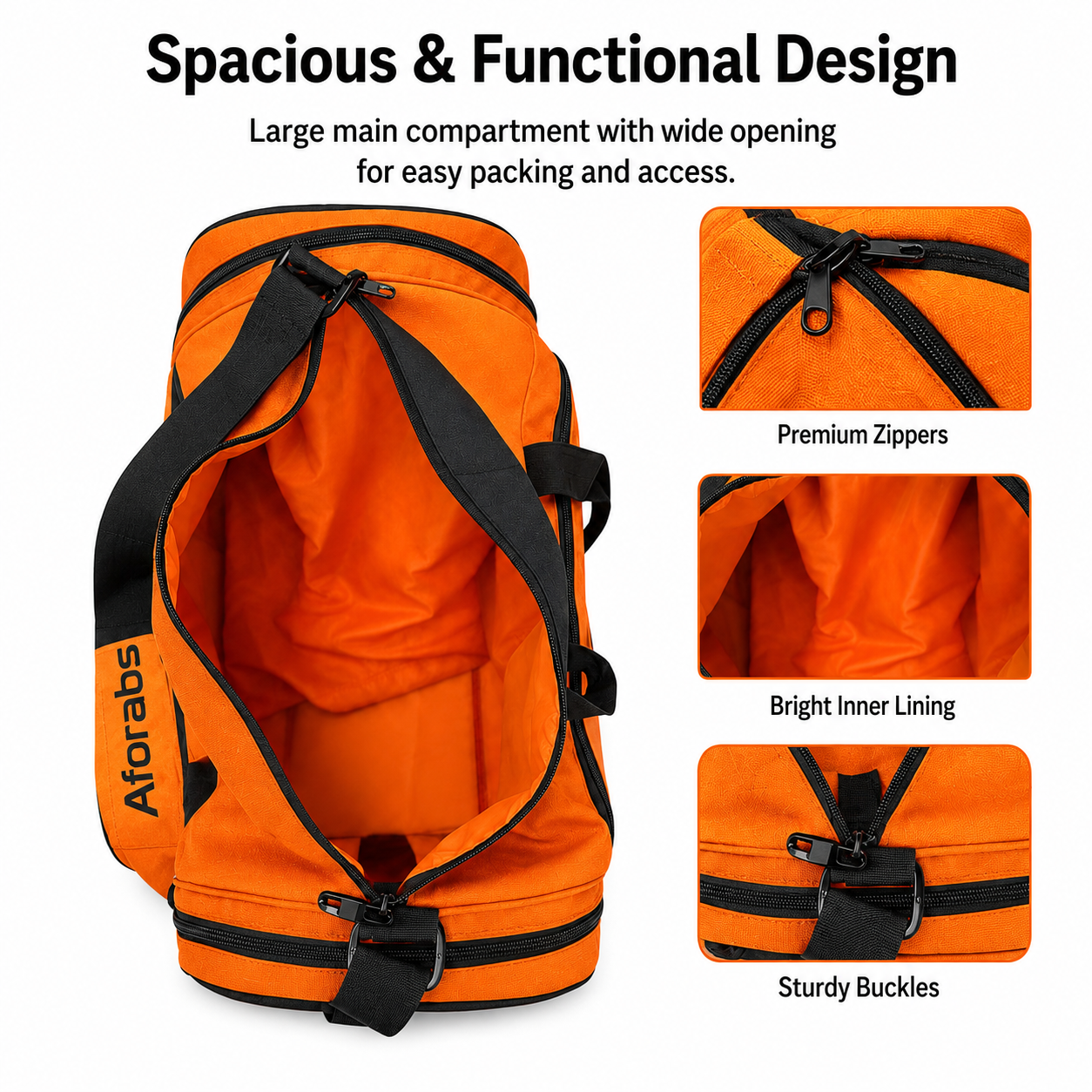 Duffle Bags Duffle Bag Orange