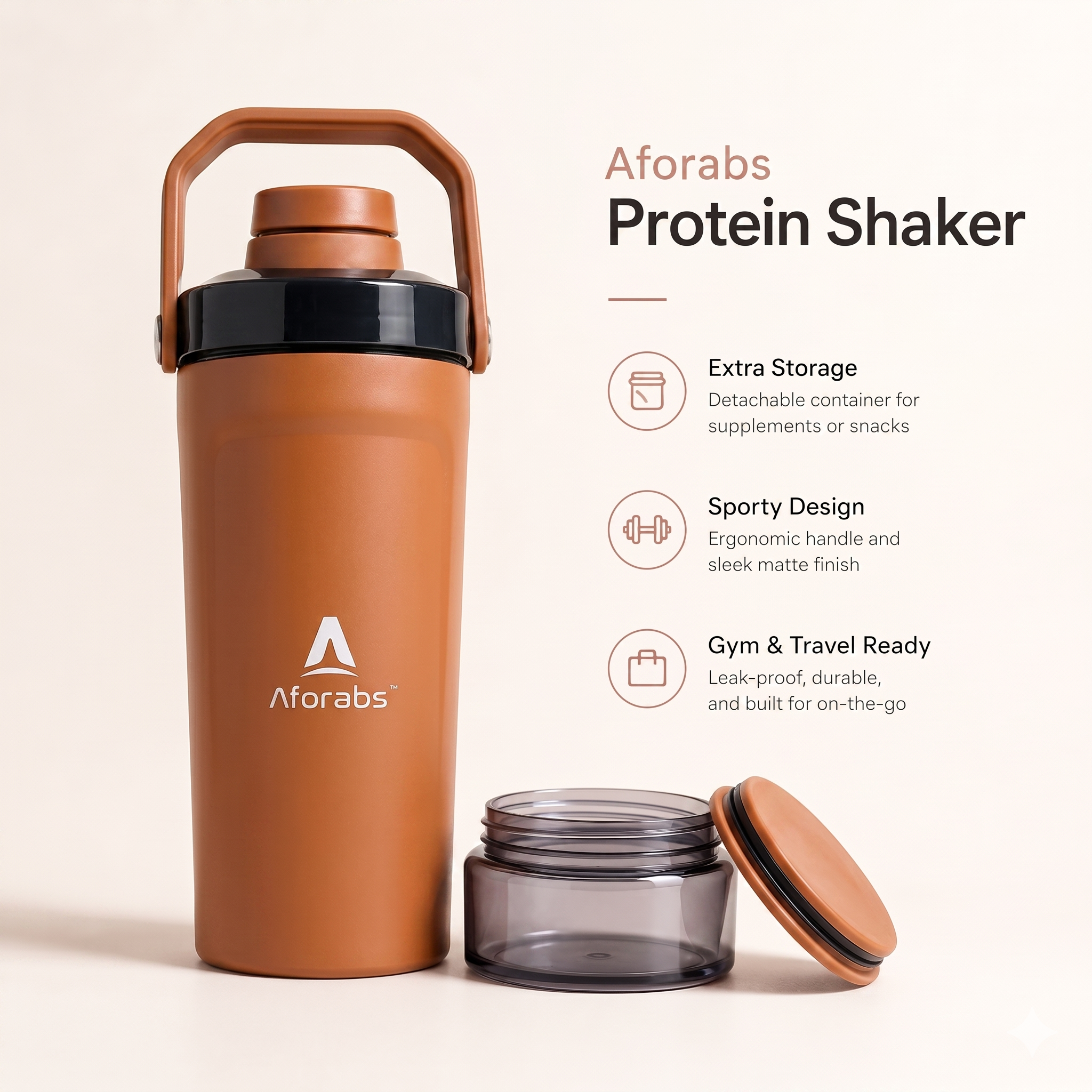 Pro Shaker Camel Brown
