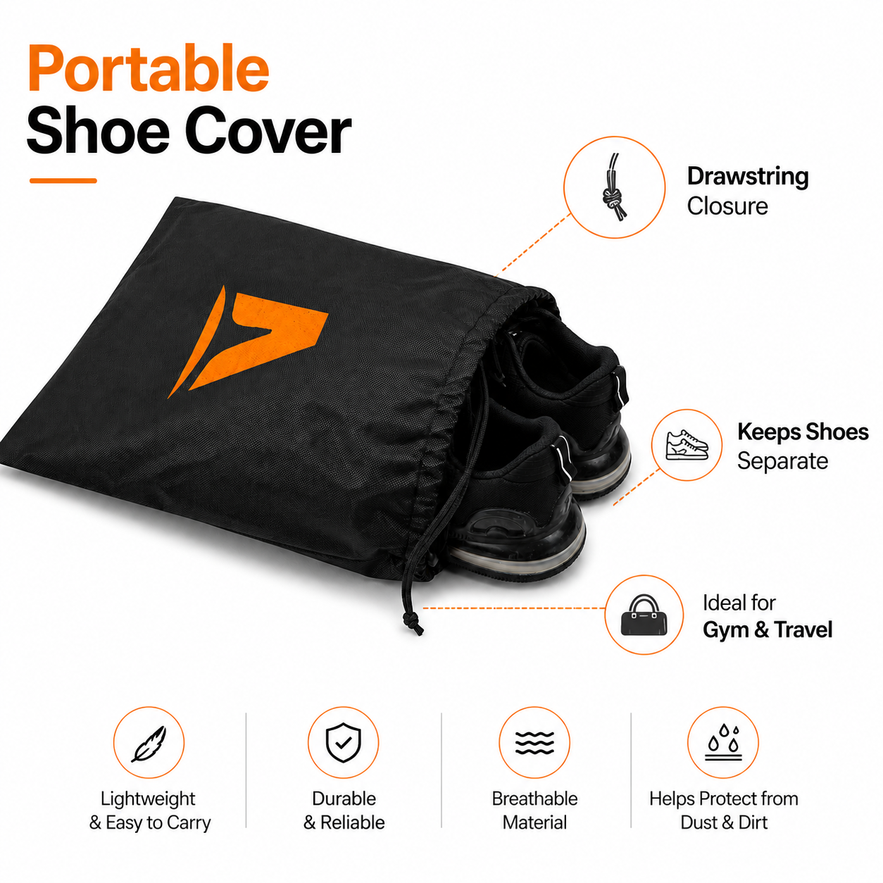 Shoe Covers Black