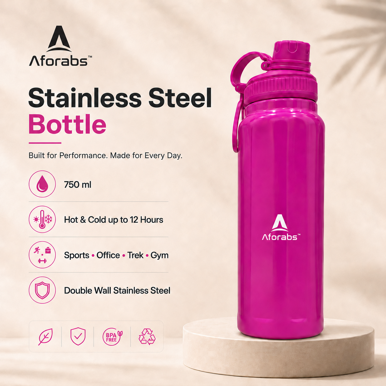 Sports Bottle Sports Bottle Pink