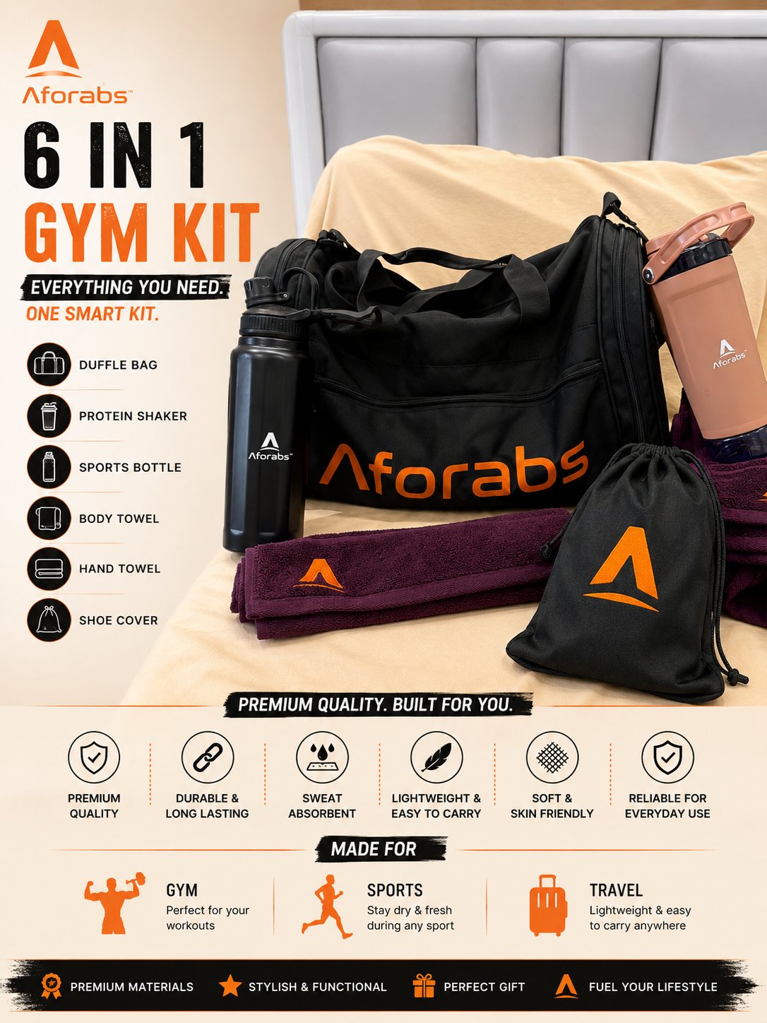Gym Kit Gym Kit Black
